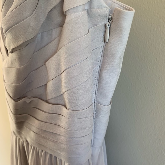 Ann Taylor | Long Silk Bridesmaid Dress | 8 - Picture 7 of 14